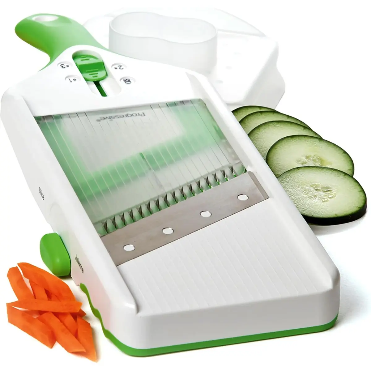 Adjustable Mandoline Slicer - Durable Efficient Kitchen Tool with Thickness Settings, Julienne Function, Fruit-Vegetable Peeler-Cutter for Meal Prep, Ideal for Home Cooks