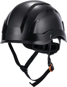 Land Helmets EcoPro Safety Helmet - ANSI/ISEA Z89.1-201 Type 1 Class C Vented - OSHA Approved - Lightweight Helmet with 6 Pt Suspension for Arborist, Industrial & Fall Protection