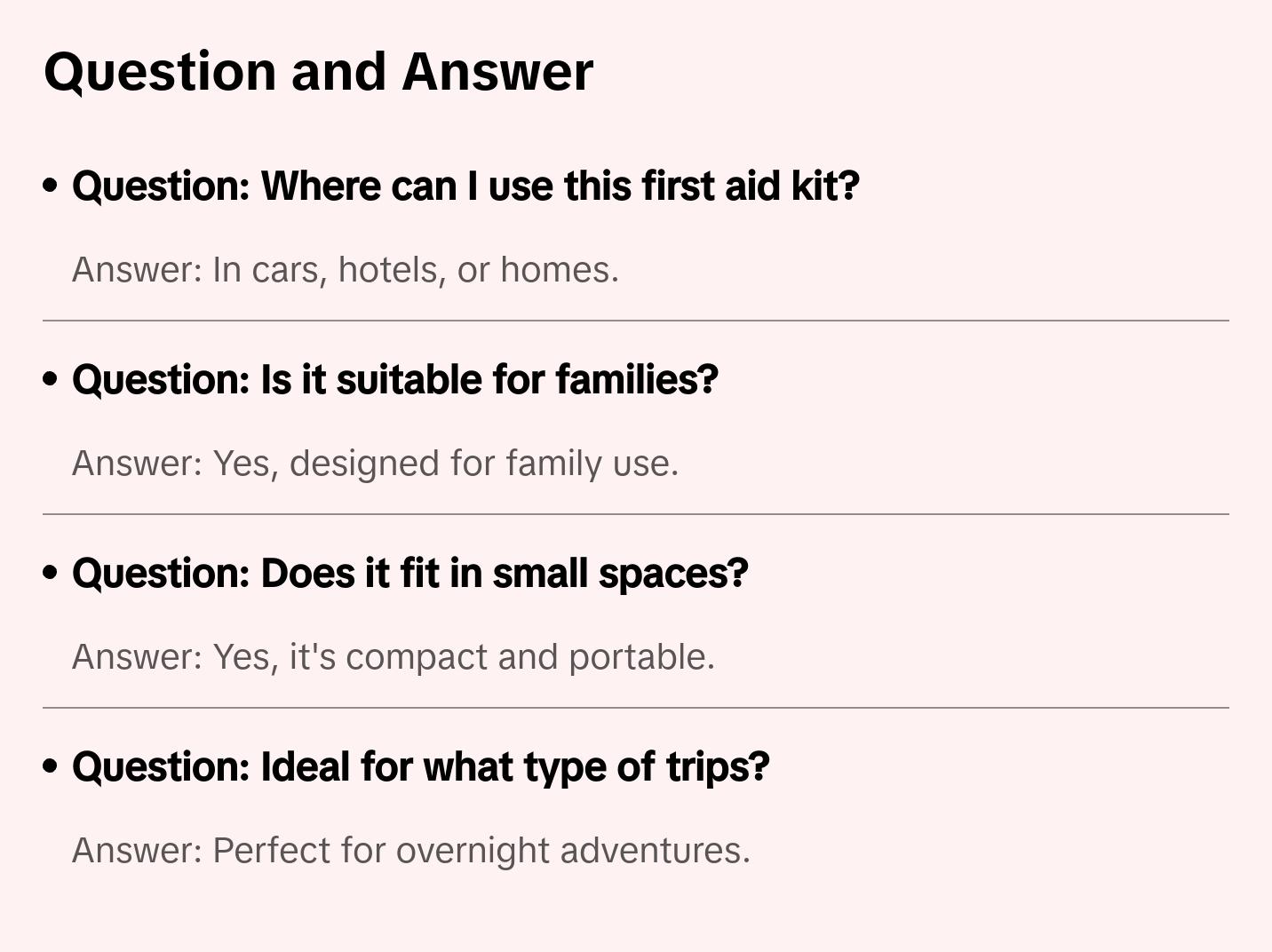 Urban Weekender First Aid Kit