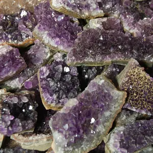 ONE Raw Amethyst Quartz Crystal Cluster, Uruguay
