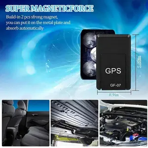 Mini GF-07 GPS Tracker Car Bike Bicycle Pets Children Real Time Tracking Positioner Strong Magnetic Anti-lost Locator