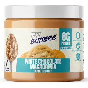 Fit Butters White Chocolate Macadamia Peanut Butter