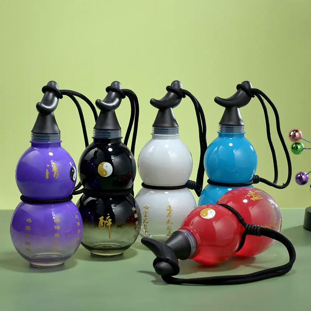 Oriental Gourd Sports Water Bottle, Fortune and Prosperity Cup
