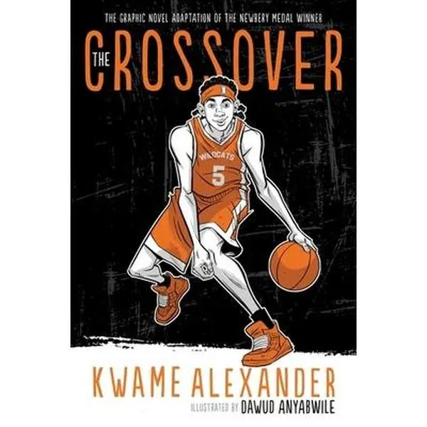 Used Copy The Crossover Graphic Novel by Kwame Alexander - Paperback Edition, New York Times Bestseller, 0.99 lbs, Young Adults' School Educational Reading Material