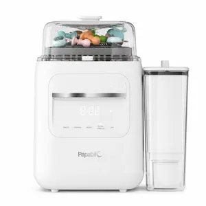 Papablic SafeguardPlu Baby Bottle Washer System,Includes Water Softener,All in One Machine for Easy Cleaning - Sterilizer and Dryer for Baby Bottles, Pump Parts, and Sippy Cups