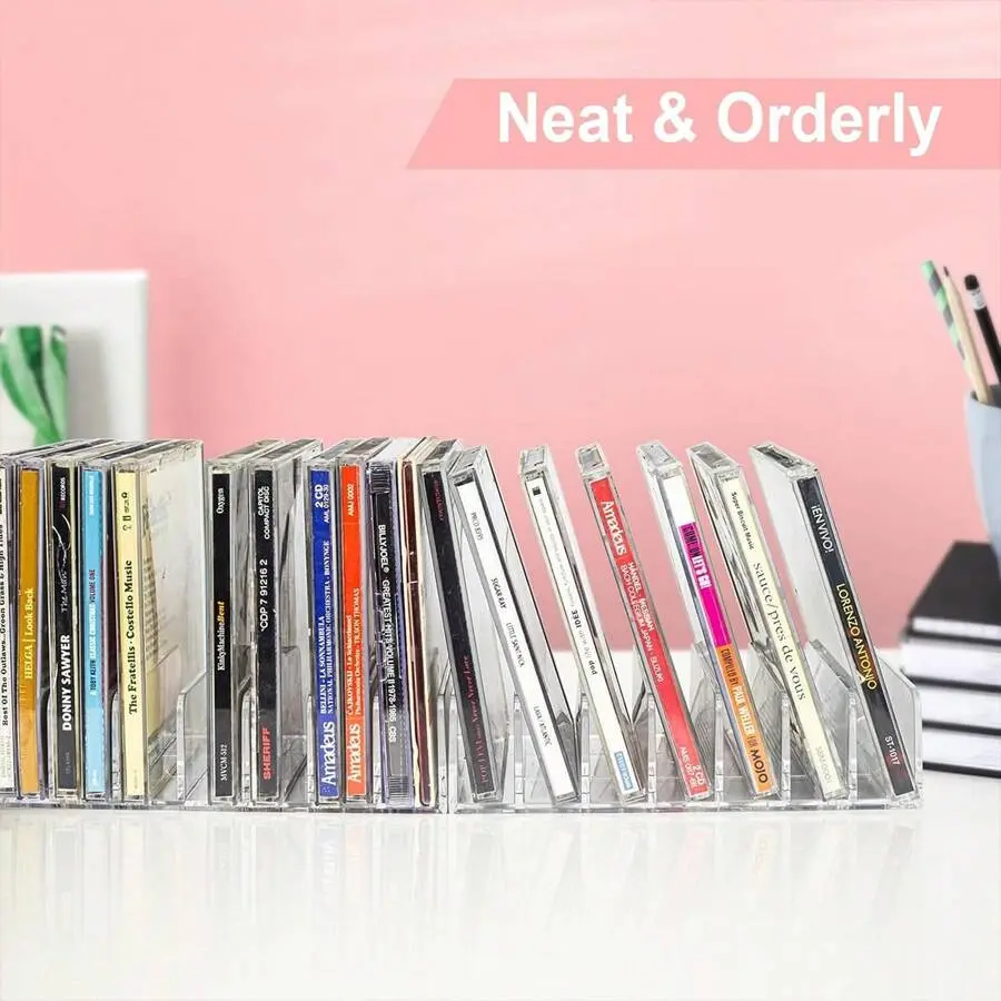 CC Exclusive Gift - Acrylic CD Organizer or Warm Cotton Socks Cd Rack Cd Storage