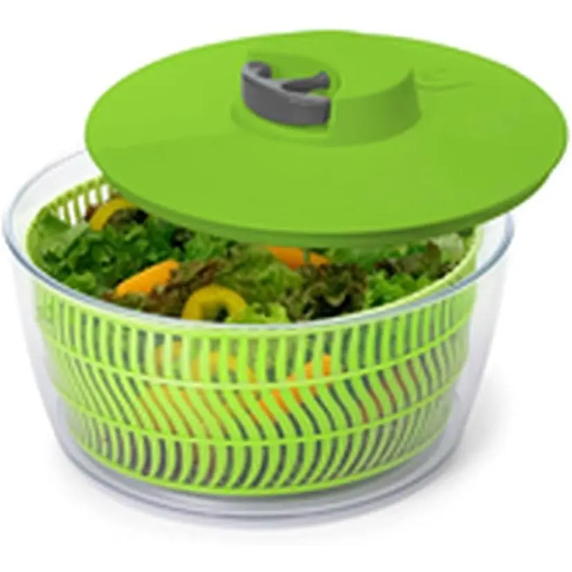 ROPE SALAD DRYER WITH STOP  GREEN - 4L