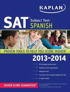 USED-Kaplan SAT Subject Test Spanish 2013-2014 (Kaplan Test Prep) by Kaplan (Paperback)