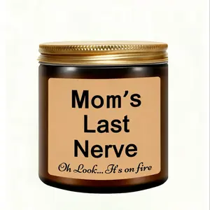 1pc Warm Cozy Scented Soy Candle Gifts For Mom, Birthday Or Christmas For Mother From Him Cute Birthday Gift For Mom Gifts From Son Or Daughter