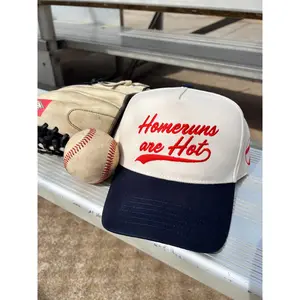 Homeruns are Hot - Navy Vintage Trucker Hat