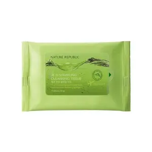 [NATURE REPUBLIC] Jeju Sparkling Cleansing Tissue 70g/15ea