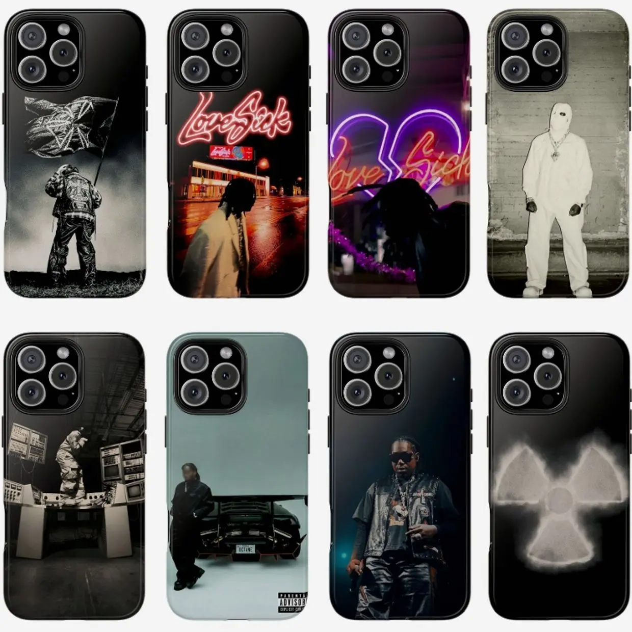 Rapper Phone Case, Octane Tour 2026, Hiphop & Trap Music Inspired Design, Compatible with iPhone X, 11, 12, 13, 14, 15, 16, 17 & more