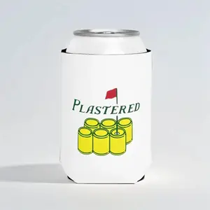 The Masters "Plastered" Non-Slip Neoprene Drink Sleeve - Golf Koozie