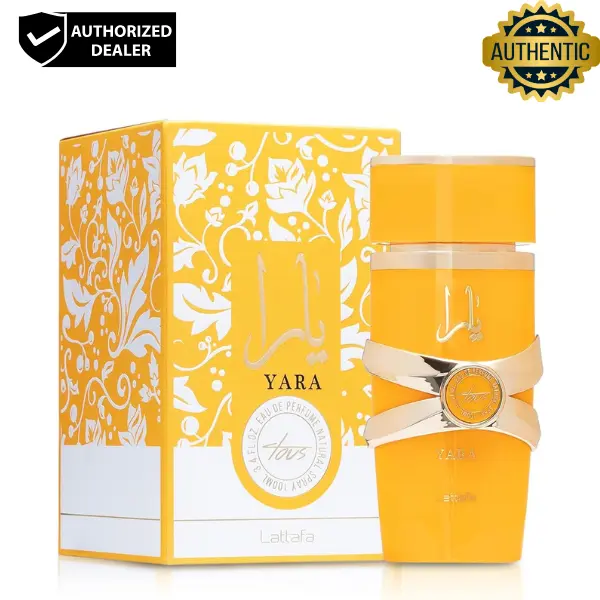 Yara Tous by Lattafa, 3.4 oz Eau De Perfume Spray for Women