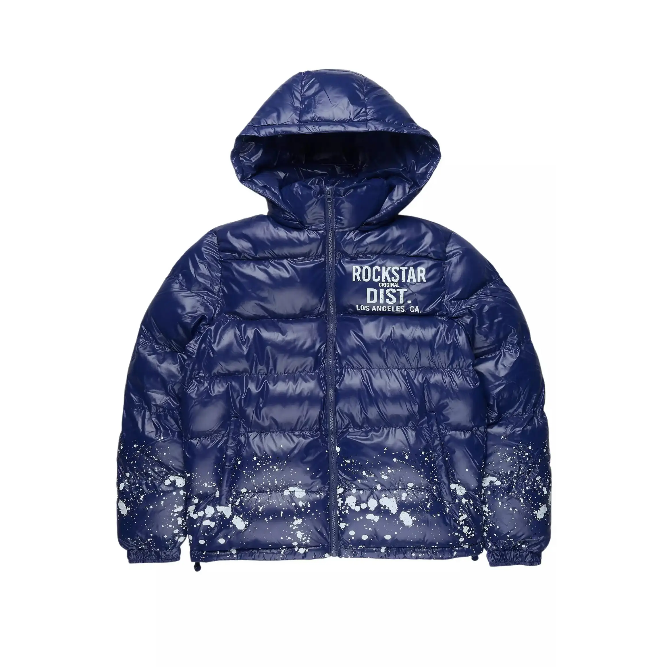 Raffer Navy Heavy Puffer Jacket