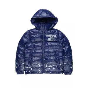 Raffer Navy Heavy Puffer Jacket Raffer Navy Heavy Puffer Jacket