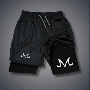 Top Rated 80s 90s Oversized singlet muscle shorts summer Simple Letter black shorts outfit Fits Anime graphic shorts gifts