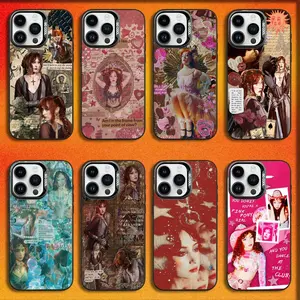 Singer C-Chappell R-Roan Phone Case For iPhone 17,16,15,14,13,12,11,Mini,Pro,E,MAX Black Candy Matte Shockproof Cover