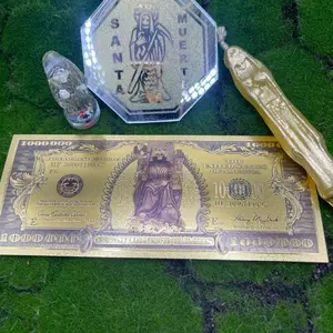 Santa Muerte Abundance & Success Ritual Bundle – Money, Opportunity & Favor