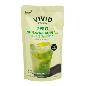 VIVID Kitchen Zero Shine Muscat Ade - Pouched Drink, Korean Convenience Store Drink