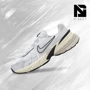 Nike V2K Run Summit White Metallic Silver (Women's) – Women's Lifestyle Sneakers – Shoes For Woman-Vintage-Spring & Summer-Inspired Running Shoes, Shock-Absorbing Comfort, Gym To Streetwear Casual Wear-back to school– FD0736 100