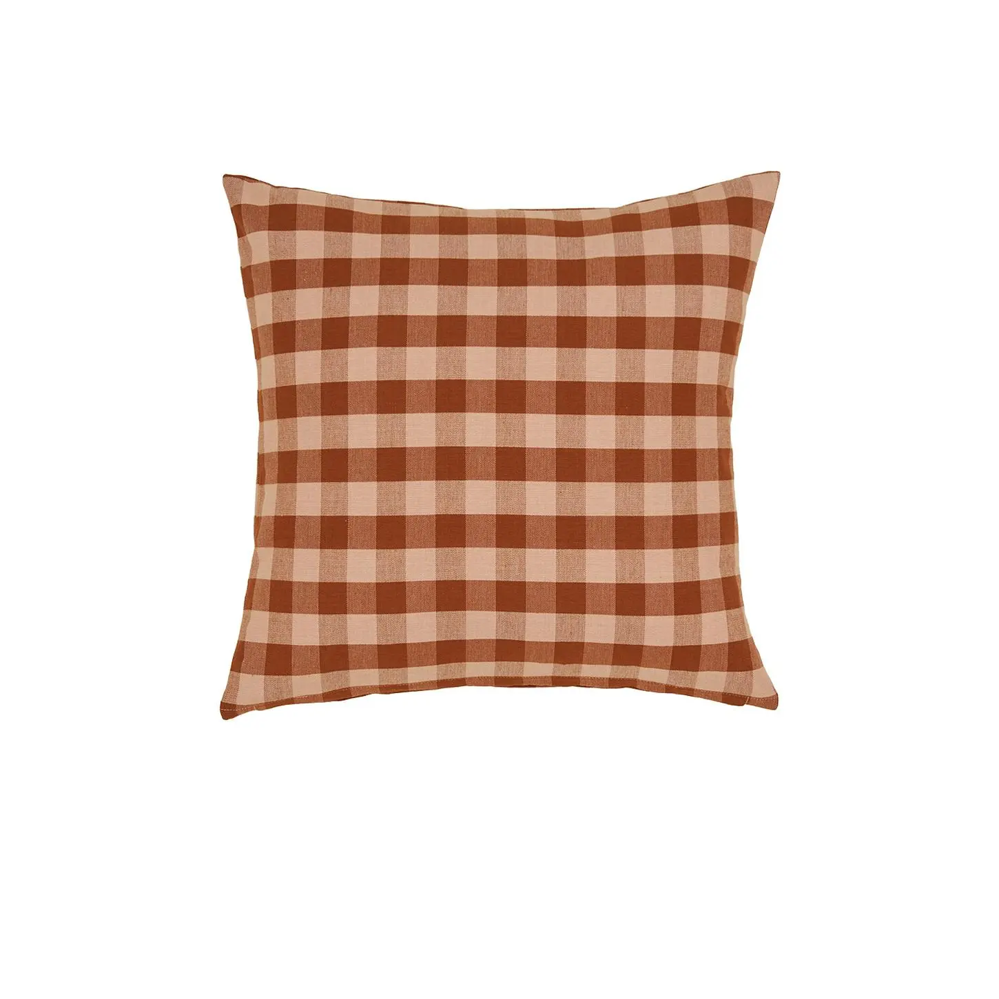 HAWKINS NEW YORK Essential Gingham Pillow in Blush & Terracotta