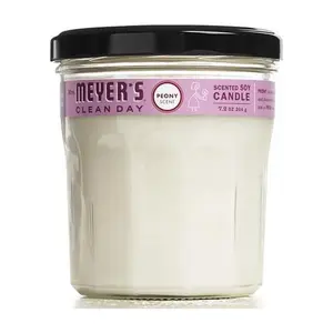 212 MAIN Floral White Peony Scented Soy Wax Candles (Pack of 6) - 7.2 oz, 3.8x2.9 in, Flowers-Infused Vegetable Wax Aroma Candles, Decor-Friendly Home Decor for Plant-Accented Home Supplies