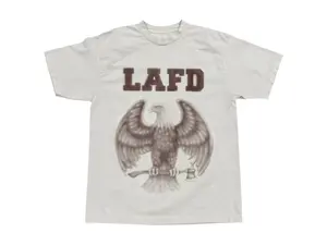 Travis Scott LAFD Tee White (men) by StockX