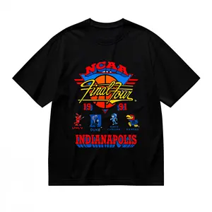 1991 NCAA Final Four T-Shirt, March Madness Vintage Graphic Tee, Duke UNC Kansas UNLV College Basketball Shirt, 100% Cotton Oversized Retro Sports Top, Gift for NCAA Basketball Fans