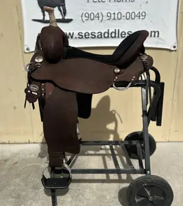 16" Circle Y Martha Josey Lightning Contender Lightspeed Barrel Saddle