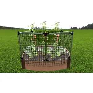 Stack & Extend 'Animal Barrier' with Gate - 4 Foot Wide Curved Panels