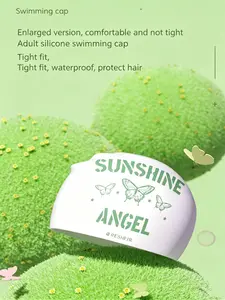 Adult Silicone Swim Cap, Waterproof Anti-Slip, Unisex Long Hair, Extra Large Swimming Hat, Comfortable Non-Pressing, Wholesale Available