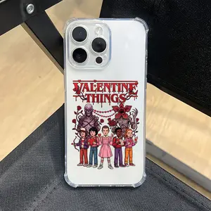 The Movie S-Strangers T-Things Phone Case Suitable for iPhone 17 16e 16 15 14 13 12 11 Mini Pro Max Air X XR XSMAX 8 7 Plus Anti Fall Transparent Soft Back Cover