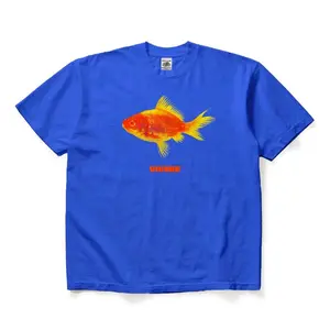 Gold Fish T-Shirt Blue