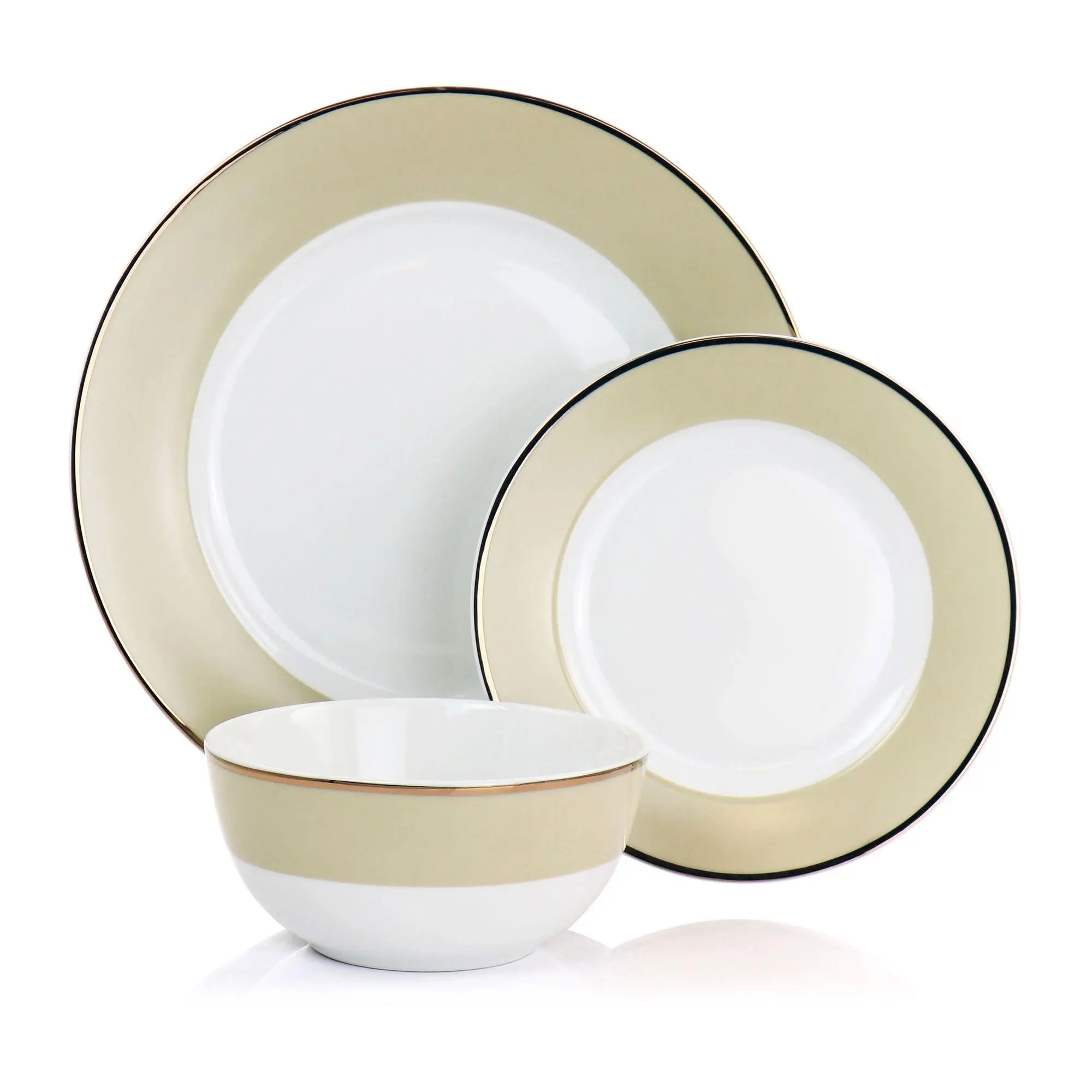 Marth Stewart 12 pc Fine Ceramic Dinnerware Set Marth Stewart 12 pc Fine Ceramic Dinnerware Set