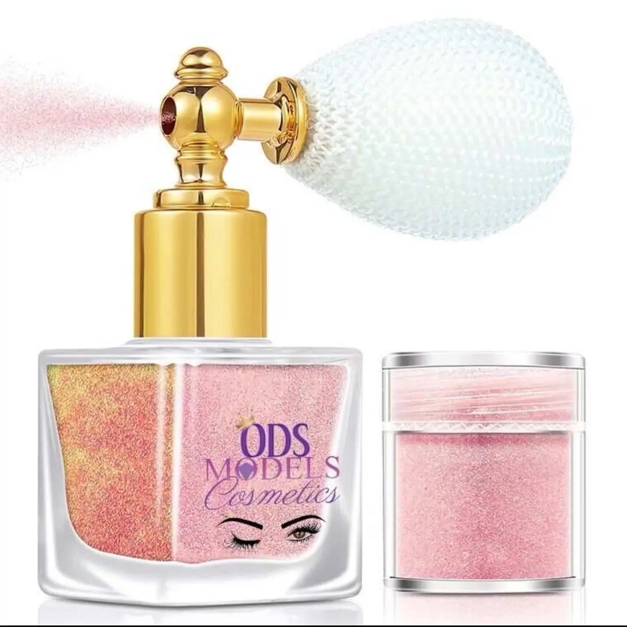 ODS Shimmer Spray - Compact and Convenient for On-The-Go Glamour