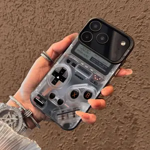 Creative Design Game Console Pattern Case for iPhone 17 Pro Max 17 Air 16/15/14/13/12/11 Pro Max XR XS E Plus Retro High-end Shockproof Drop Screen Protection Cute Durable PC Smartphone Cover