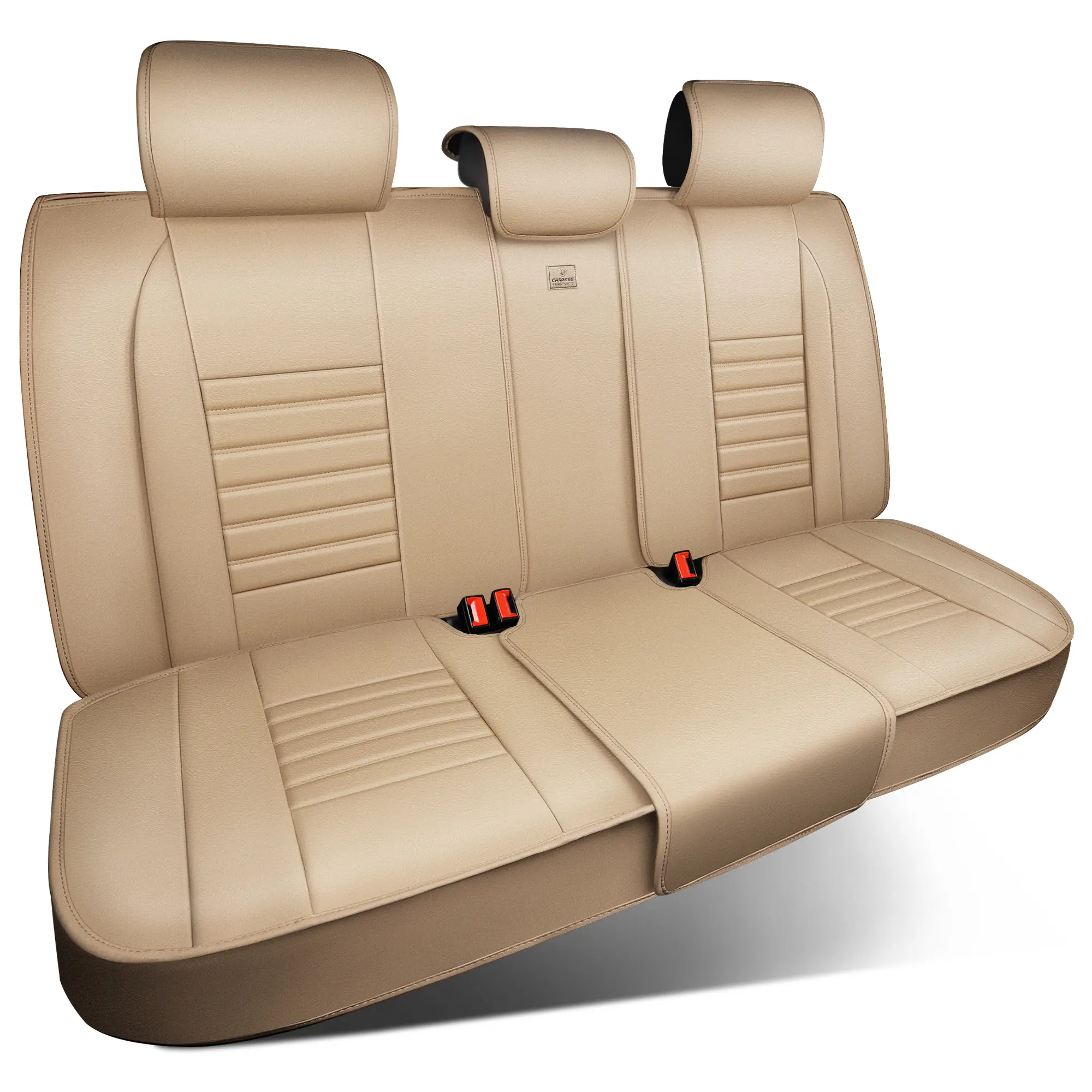 Beige Back Seat Covers