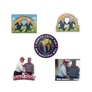 Donica Lewinsky Sticker, Bubba Trump Sticker, Anti Trump