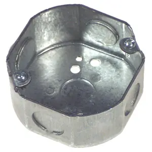 212 MAIN Faster-Install Octagonal Electrical Box, 3.5 in. Hubbell Raco Unit for Phones & Electronics, Audio & Video Accessories