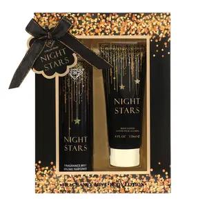 EBC Collection Night Stars Fragrance Mist Brume Parfumee 250ml and Body Lotion Pour Le Corps 120ml - Women's Fragrance