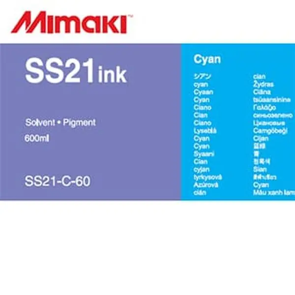 Mimaki SS21 600ml  Eco Solvent Ink Pack