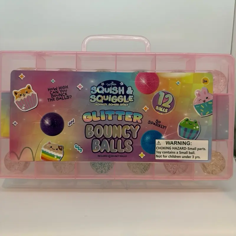 Squish & Squiggle Glitter Balls