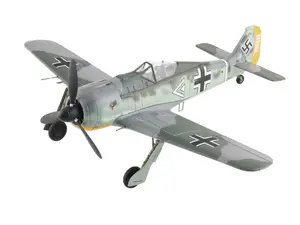 Focke-Wulf 190A-3 III/JG.2 Commander, Hptm. Hans Hahn, WWII Diecast 1:48 Scale Model - Hobby Master HA7430