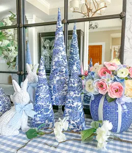 Chinoiserie Fabric Tree, Sold Individually