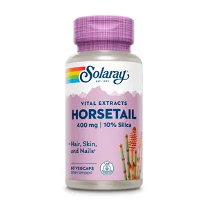 Solaray Horsetail Aerial Extract Supplement, 400mg Health & Nutrition Wellness Support