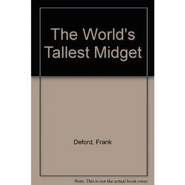 USED Book - The World's Tallest Midget by Frank Deford (Paperback) - english