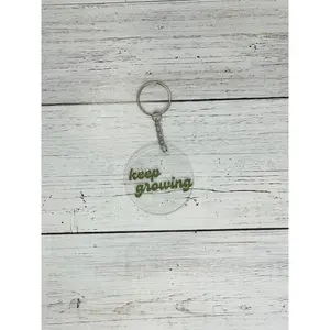 Keep Growing Keychain