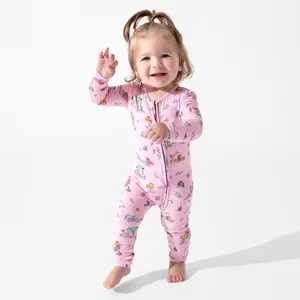 Mermaid Lagoon Bamboo Convertible Footie Babies Tagless