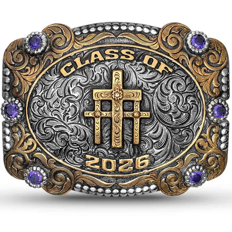 Faith Class of 2026 Belt Buckle